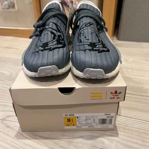 adidas gazelle silver green womens adidas NMD Hu Pharrell x Billionaire Boys Club Astronaut Blue – Swest Kicks